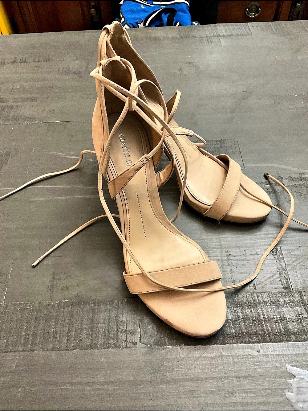 Gianni Bini Strappy Heels in Pink